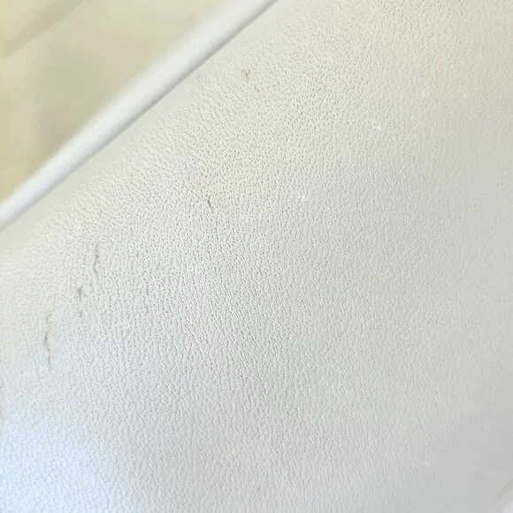 Vintage - Off-white - Genuine Leather Shoulder Bag - Made in Korea - Picture 2 of 12